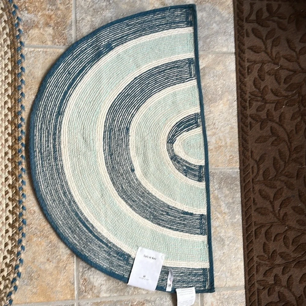 Urban Outfitters Shaped Rainbow Bath Mat NWT